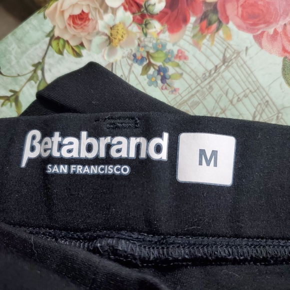Betabrand Black Bootcut Classic Dress Pants - Picture 7 of 8